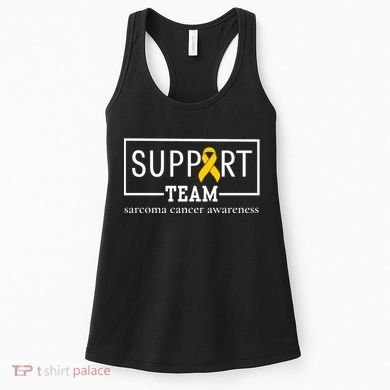 Sarcoma Cancer Warrior Awareness Support Team Women's Tank Top