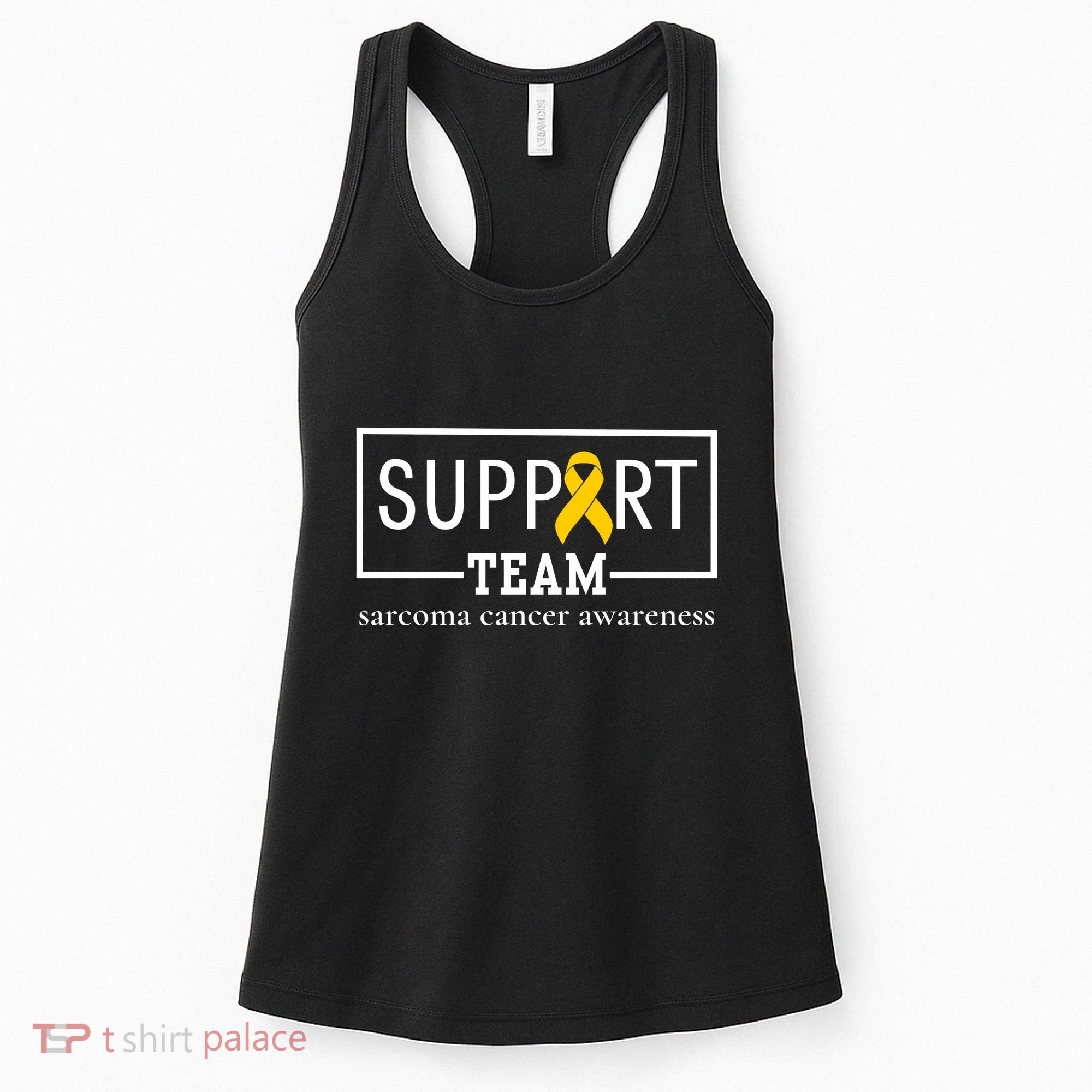 Sarcoma Cancer Warrior Awareness Support Team Women's Tank Top