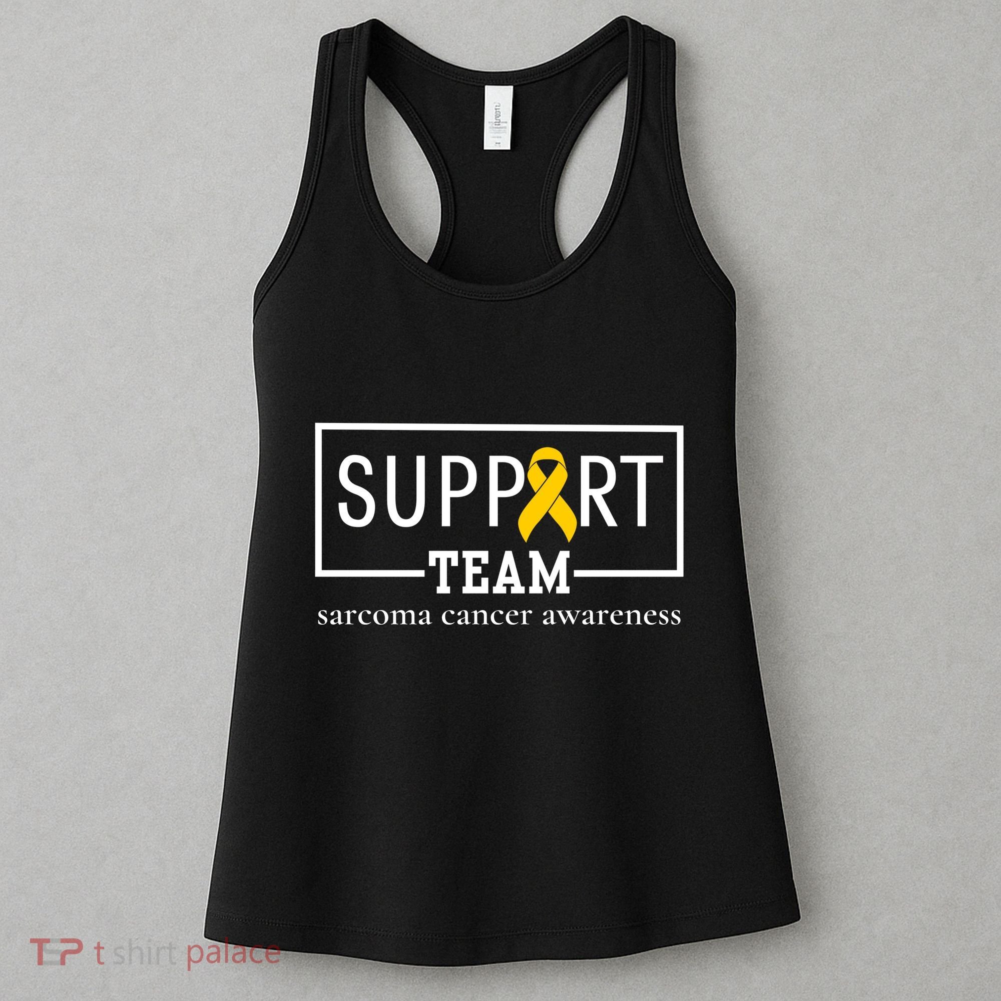 Sarcoma Cancer Warrior Awareness Support Team Women's Tank Top