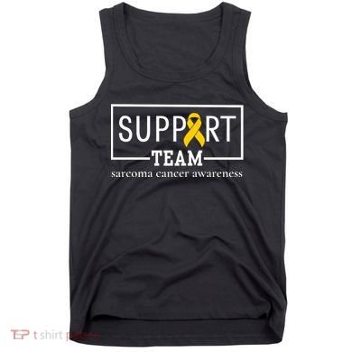 Sarcoma Cancer Warrior Awareness Support Team Tank Top