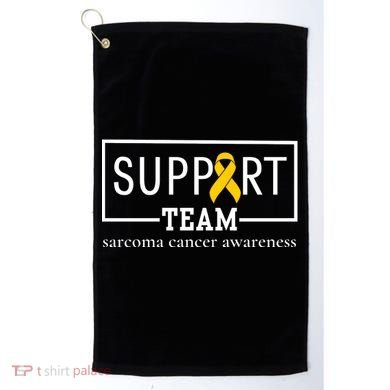 Sarcoma Cancer Warrior Awareness Support Team Golf Towel