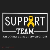 Sarcoma Cancer Warrior Awareness Support Team Golf Towel thumb 3