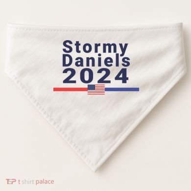 Stormy Daniels 2024 USA-Made Doggie Bandana
