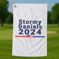 Stormy Daniels 2024 Golf Towel thumb 1