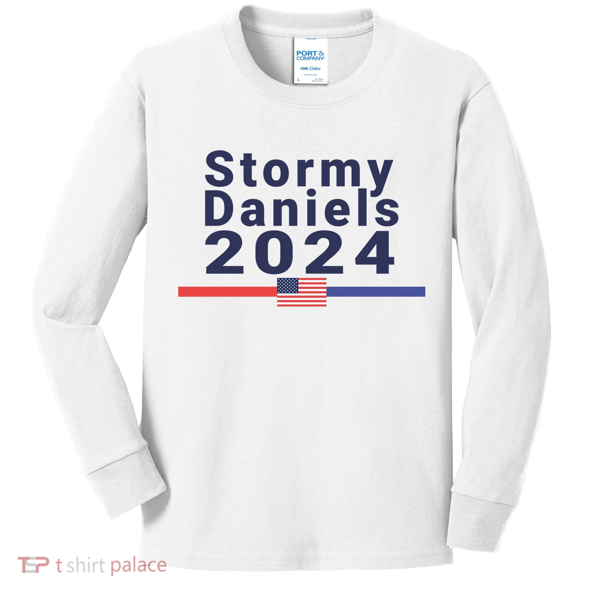 Stormy Daniels 2024 Kids Long Sleeve Shirt