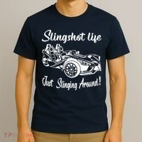 Slingshot Driver 4th Of July Slingshot American Flag T-Shirt thumb 3