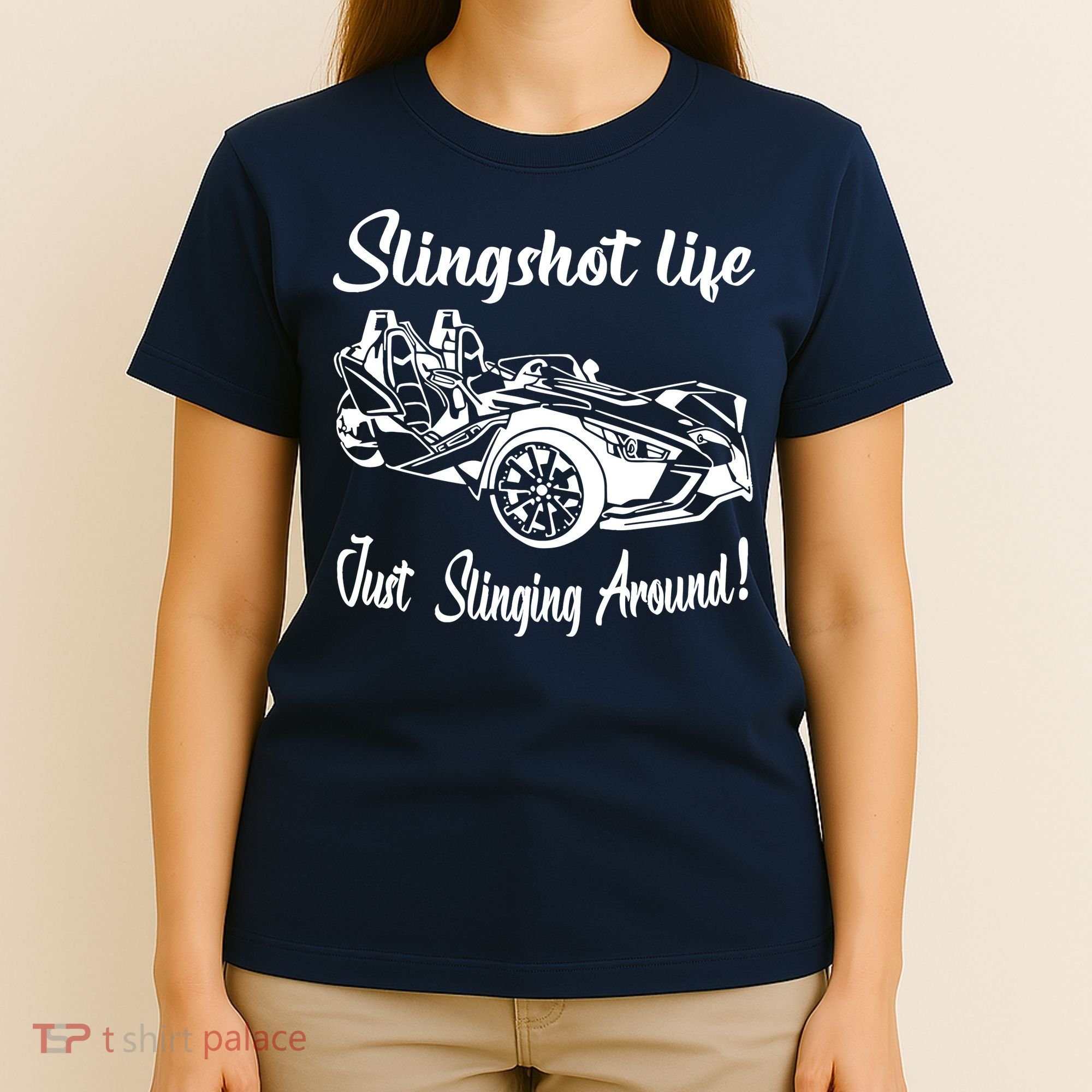 Slingshot Driver 4th Of July Slingshot American Flag T-Shirt