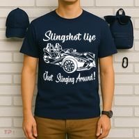 Slingshot Driver 4th Of July Slingshot American Flag T-Shirt thumb 6