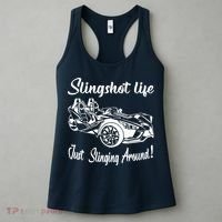Slingshot Driver 4th Of July Slingshot American Flag Women's Tank Top thumb 3