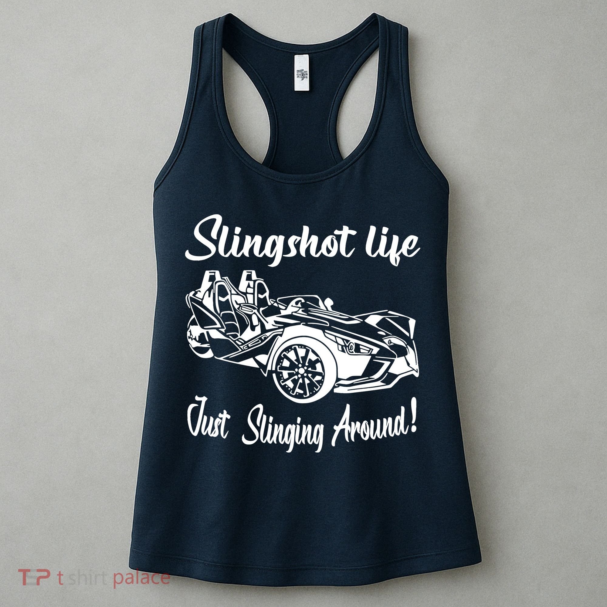 Slingshot Driver 4th Of July Slingshot American Flag Women's Tank Top