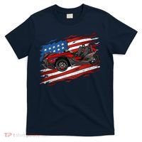 Slingshot Driver 4th Of July Slingshot American Flag T-Shirt thumb 0