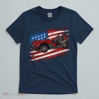 Slingshot Driver 4th Of July Slingshot American Flag T-Shirt thumb 5