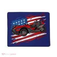 Slingshot Driver 4th Of July Slingshot American Flag Mousepad thumb 0