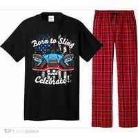 Slingshot Driver 4th Of July Slingshot American Flag Pajama Set thumb 0