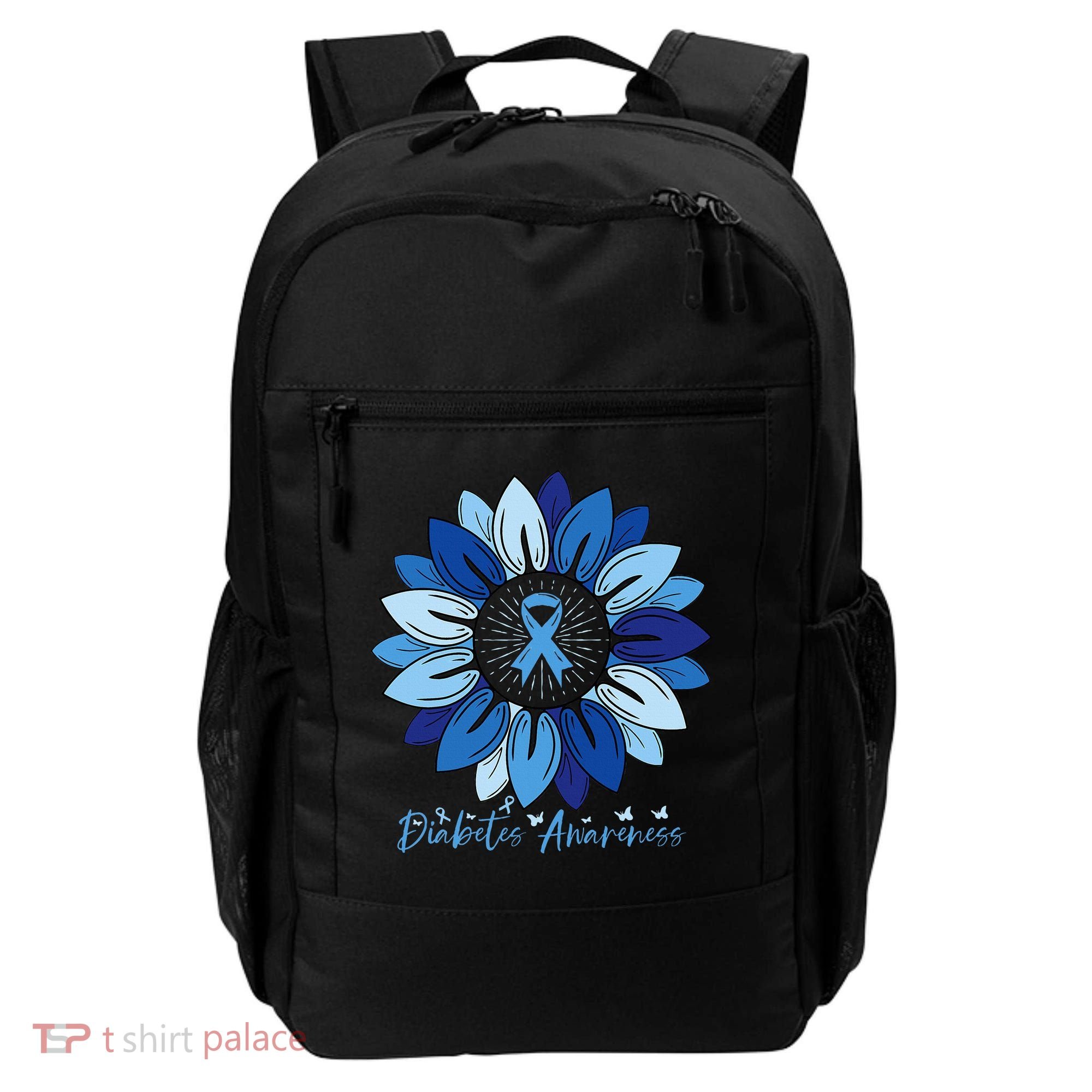 Sunflower Diabetes Awareness Month Backpack