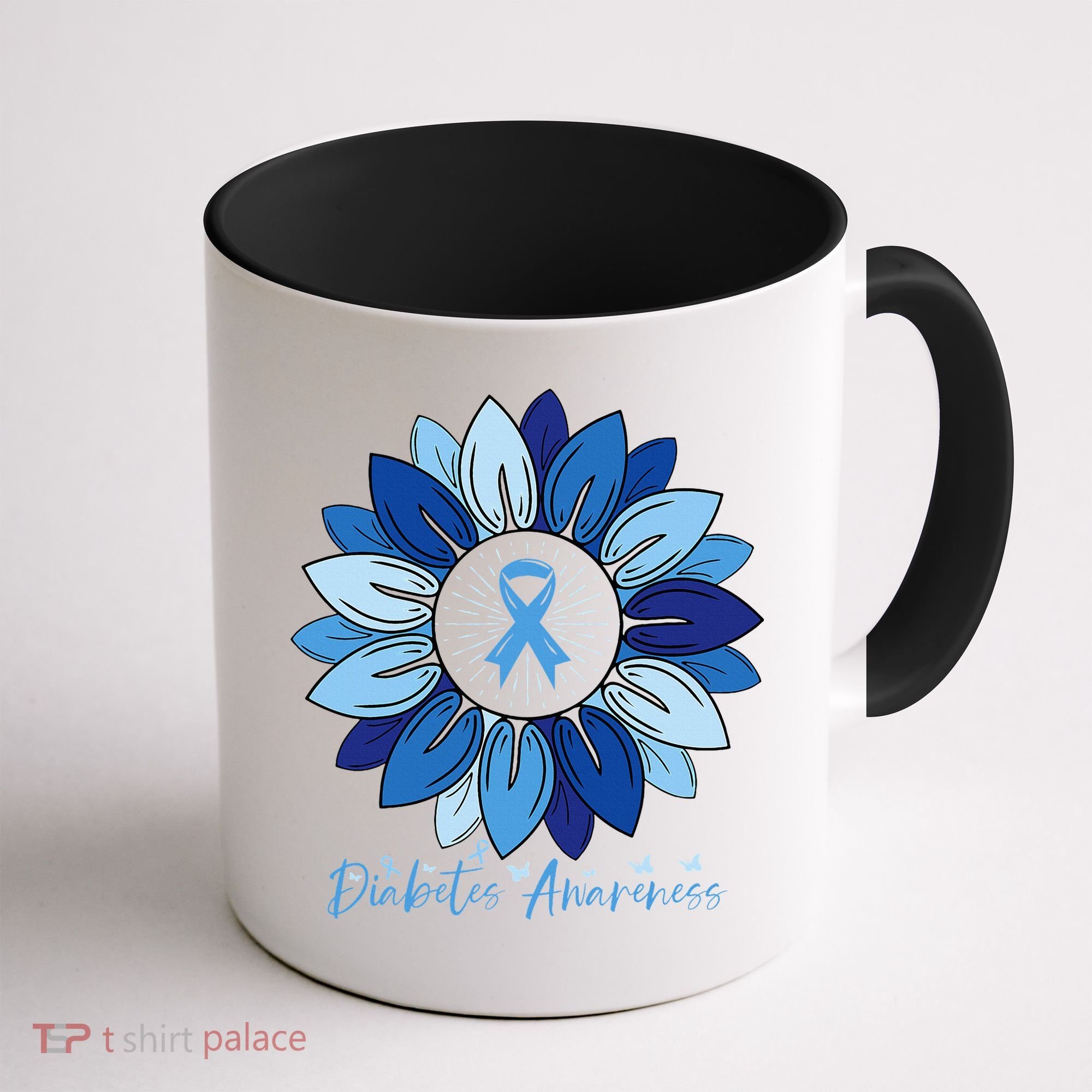 Sunflower Diabetes Awareness Month Coffee Mug