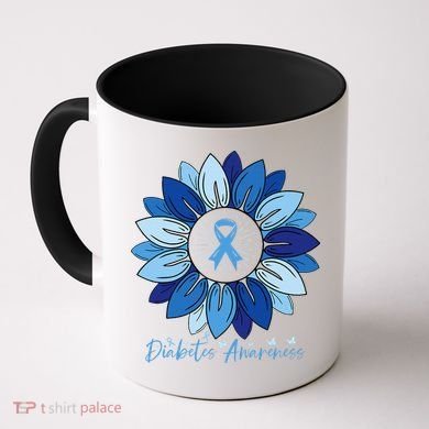 Sunflower Diabetes Awareness Month Coffee Mug