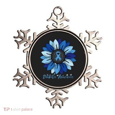 Sunflower Diabetes Awareness Month Ornament