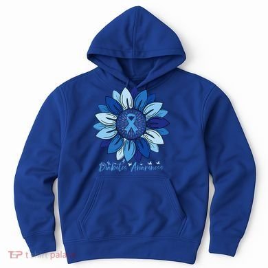 Sunflower Diabetes Awareness Month Hoodie