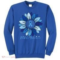Sunflower Diabetes Awareness Month Sweatshirt thumb 0