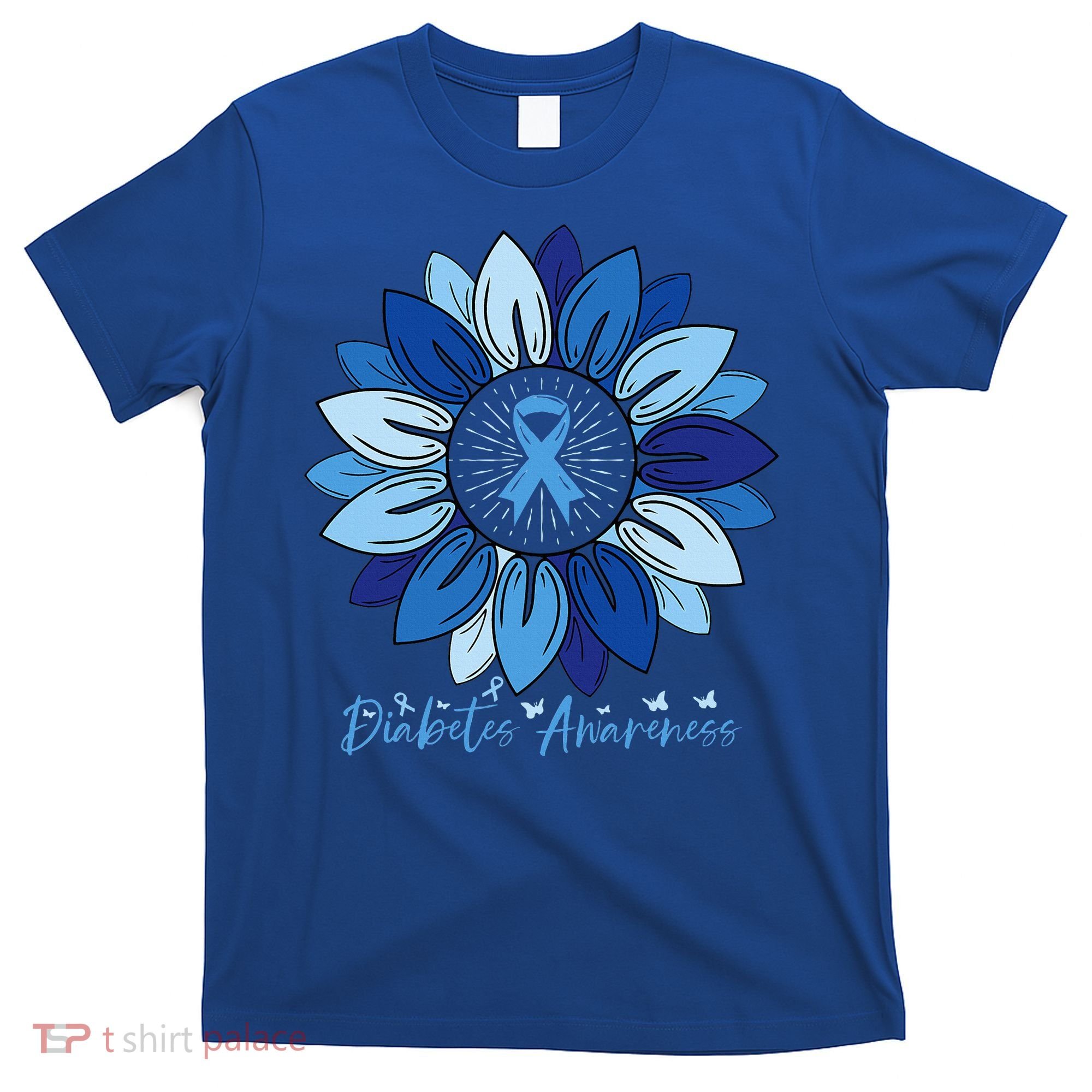 Sunflower Diabetes Awareness Month T-Shirt