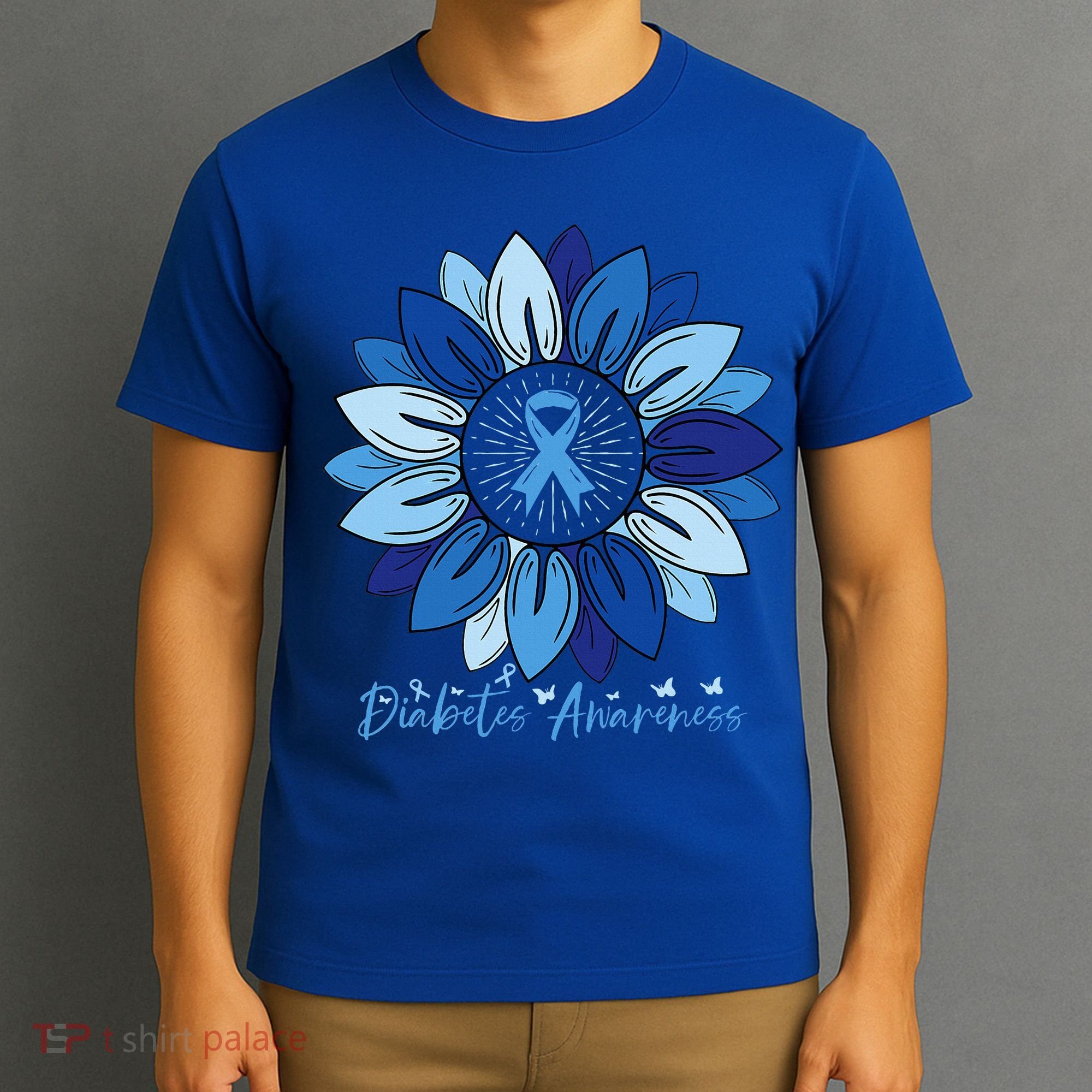 Sunflower Diabetes Awareness Month T-Shirt