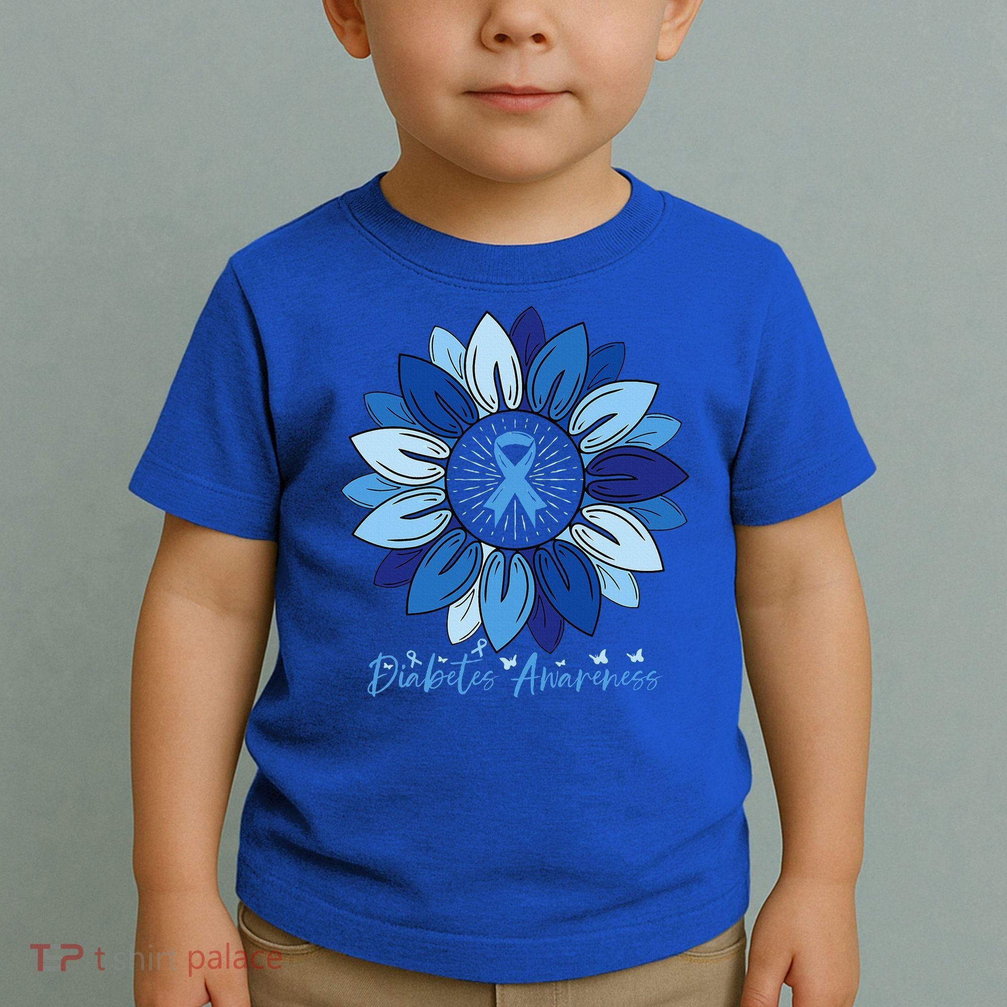 Sunflower Diabetes Awareness Month Toddler T-Shirt