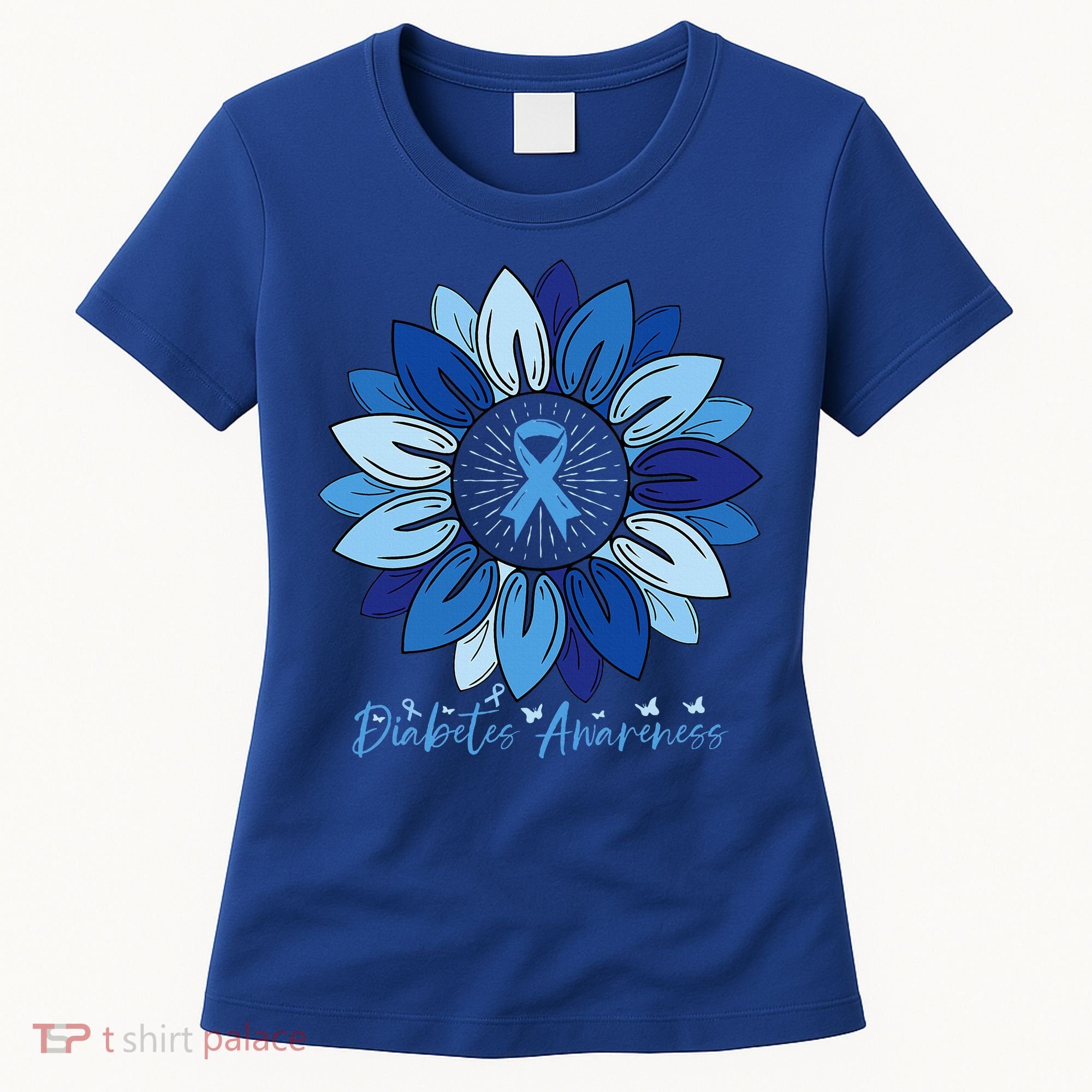 Sunflower Diabetes Awareness Month Women's T-Shirt