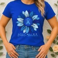 Sunflower Diabetes Awareness Month Women's T-Shirt thumb 2