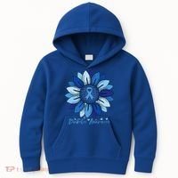 Sunflower Diabetes Awareness Month Kids Hoodie thumb 0