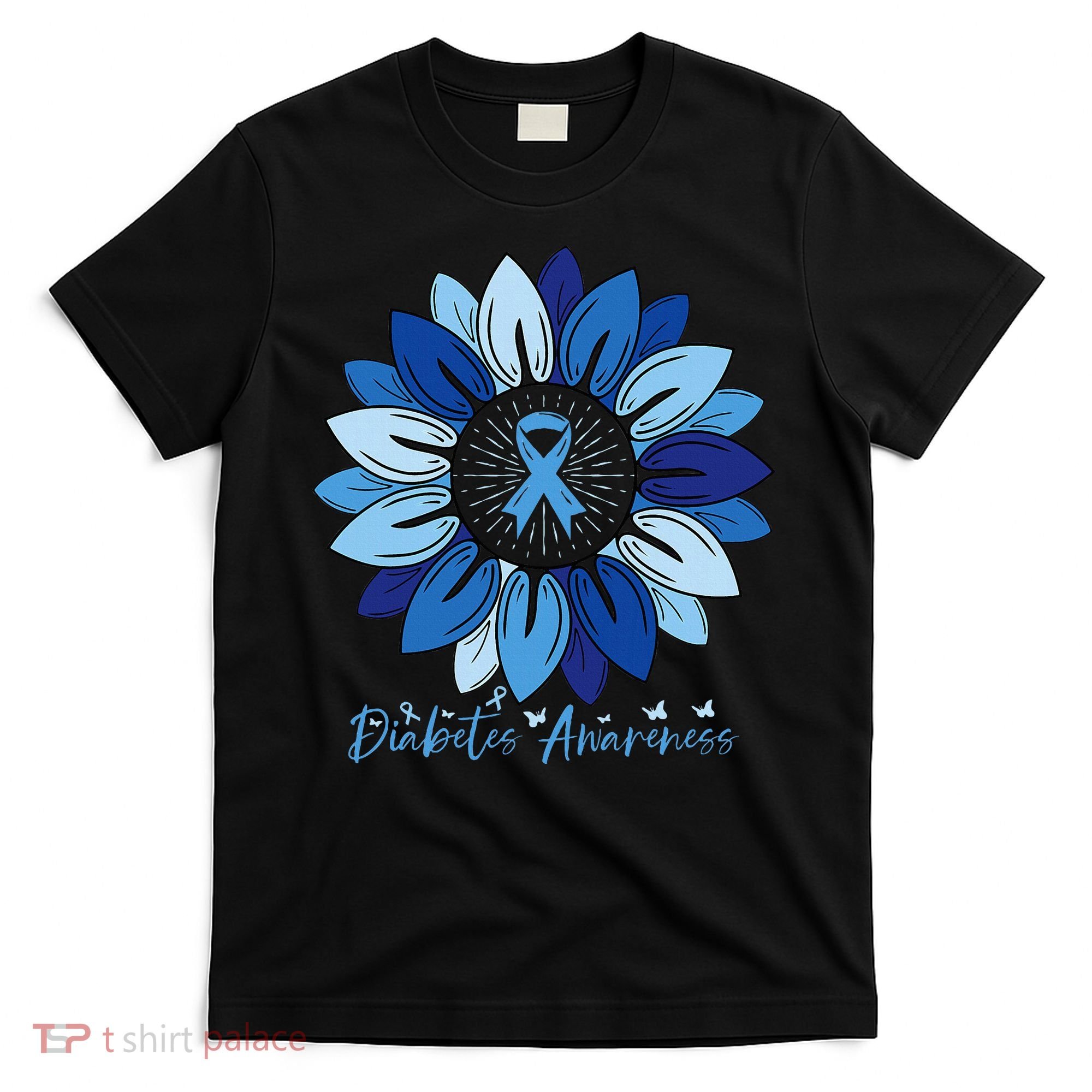 Sunflower Diabetes Awareness Month T-Shirt