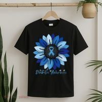 Sunflower Diabetes Awareness Month T-Shirt thumb 2