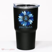 Sunflower Diabetes Awareness Month Tumbler thumb 0