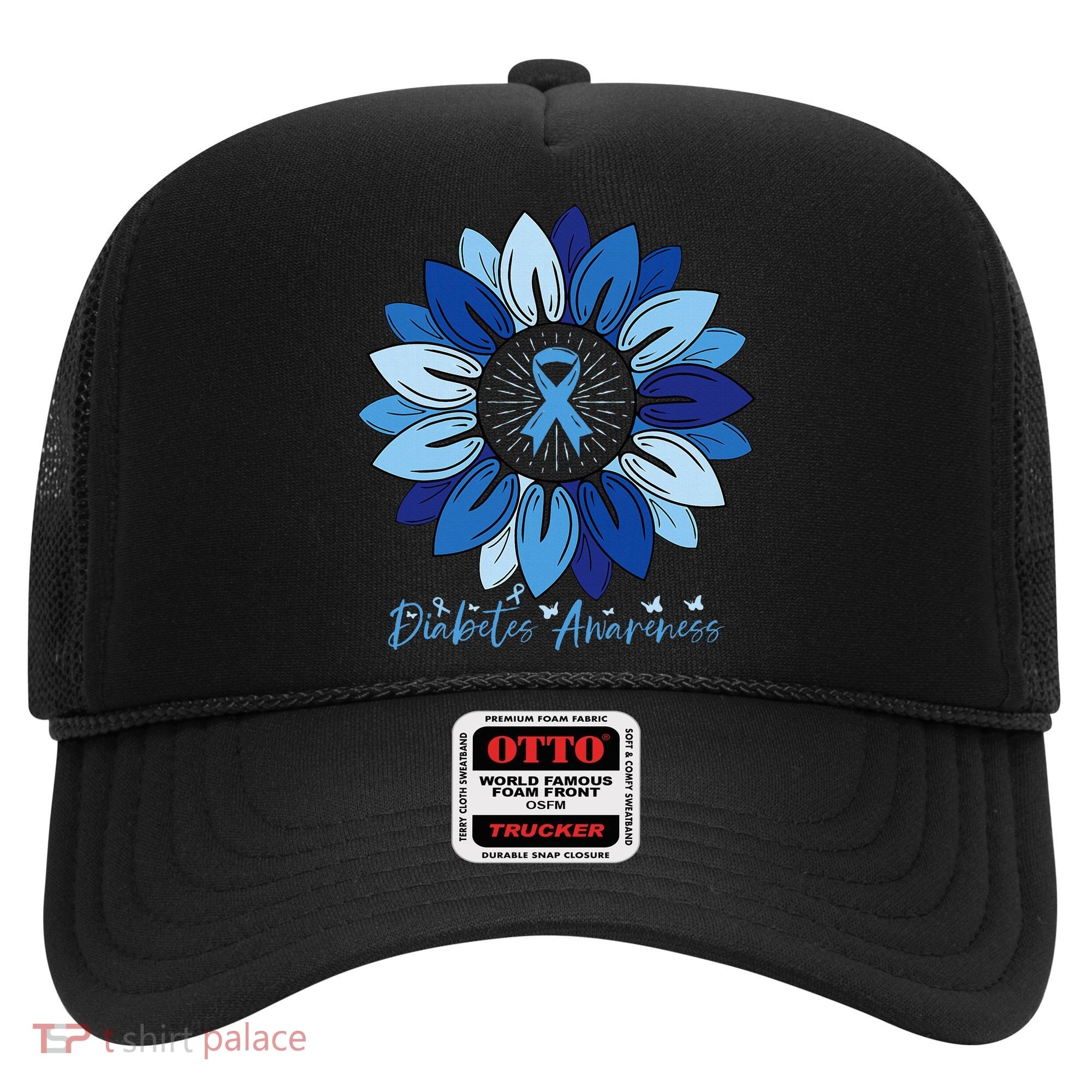 Sunflower Diabetes Awareness Month Hat