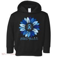 Sunflower Diabetes Awareness Month Toddler Hoodie thumb 0