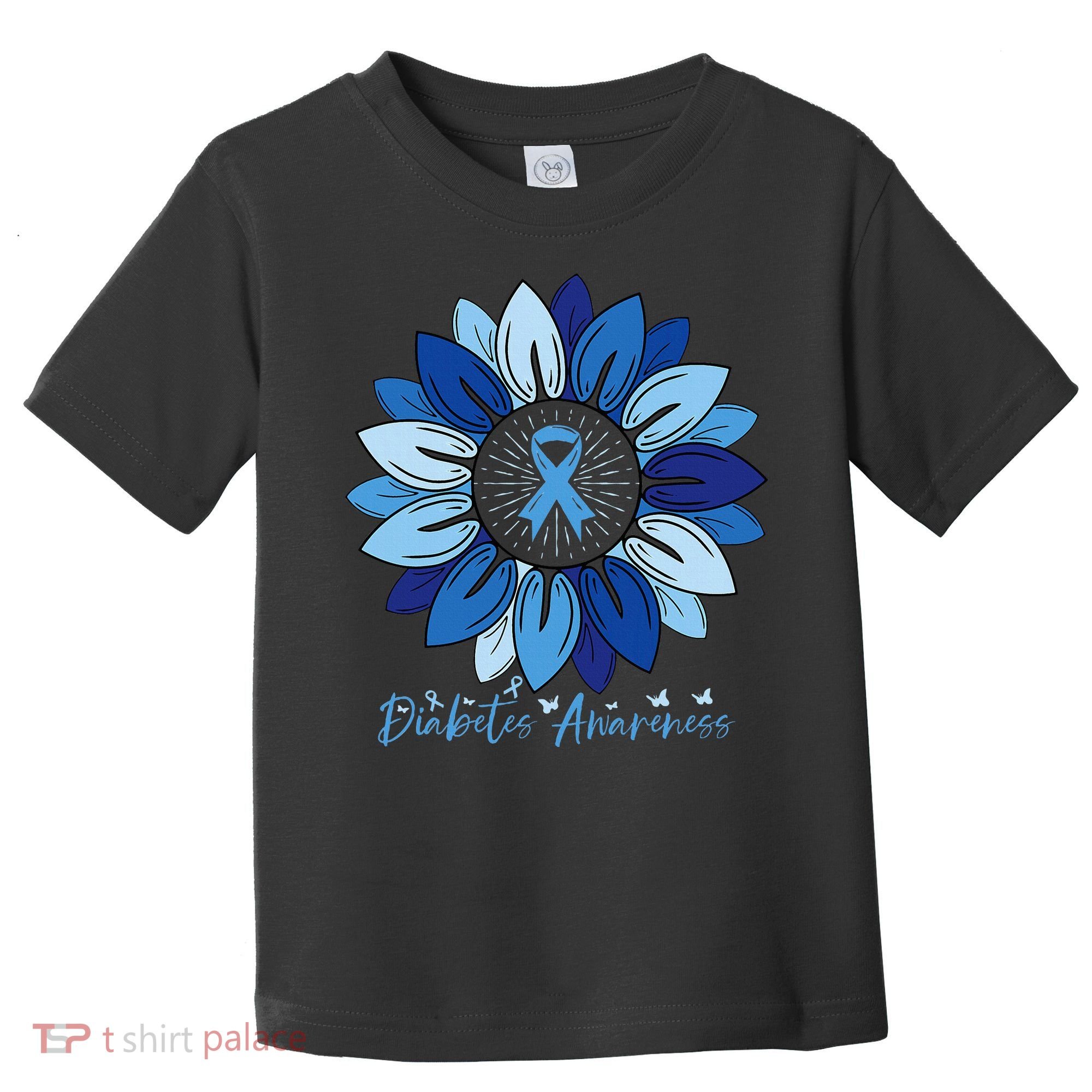 Sunflower Diabetes Awareness Month Toddler T-Shirt