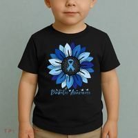 Sunflower Diabetes Awareness Month Toddler T-Shirt thumb 2