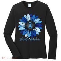 Sunflower Diabetes Awareness Month Women's Long Sleeve Shirt thumb 0