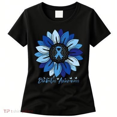 Sunflower Diabetes Awareness Month Women's T-Shirt