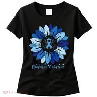 Sunflower Diabetes Awareness Month Women's T-Shirt thumb 0