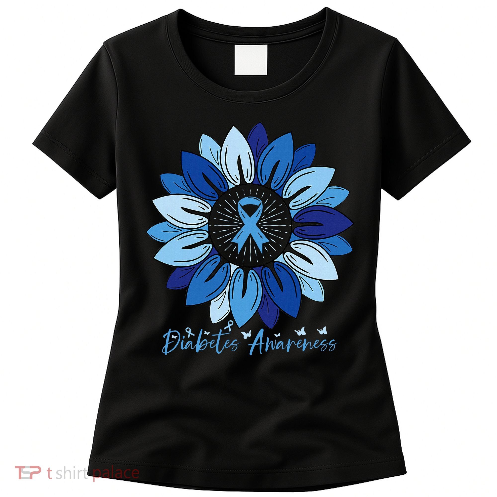 Sunflower Diabetes Awareness Month Women's T-Shirt