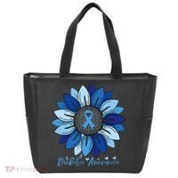 Sunflower Diabetes Awareness Month Tote Bag thumb 0