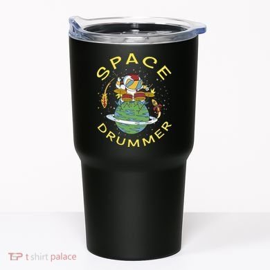Space Drummer Astronaut Tumbler