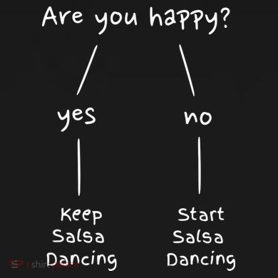 Salsa Dance Are You Happy Dancing Latin Dancer Salsero Tank Top