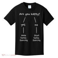 Salsa Dance Are You Happy Dancing Latin Dancer Salsero Kids T-Shirt thumb 0