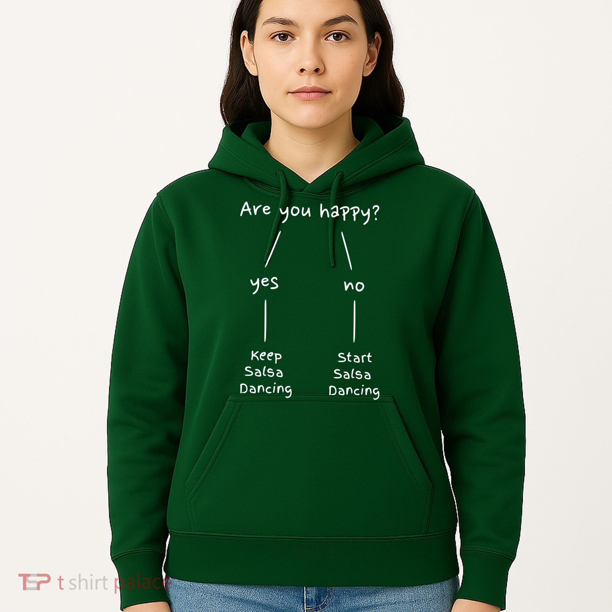 Salsa Dance Are You Happy Dancing Latin Dancer Salsero Hoodie
