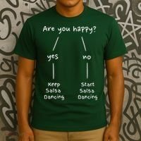Salsa Dance Are You Happy Dancing Latin Dancer Salsero T-Shirt thumb 3