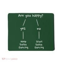 Salsa Dance Are You Happy Dancing Latin Dancer Salsero Mousepad thumb 0