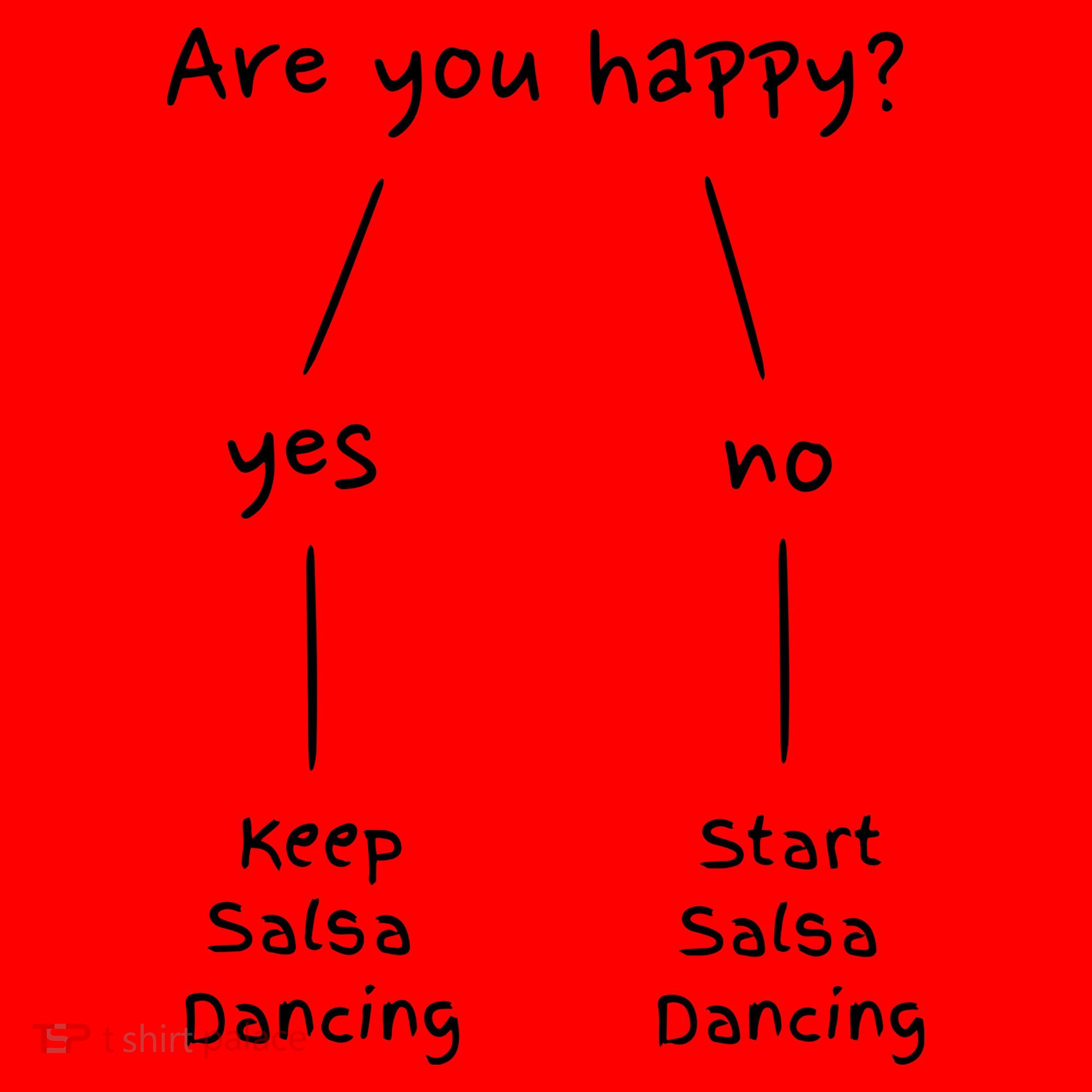Salsa Dance Are You Happy Dancing Latin Dancer Salsero Santa Hat