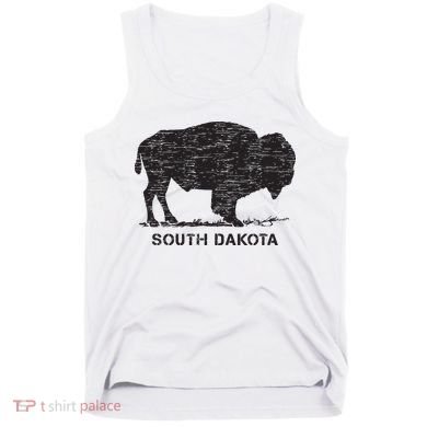 South Dakota And American Buffalo Bison Tank Top